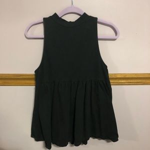 Free People mock neck tank
